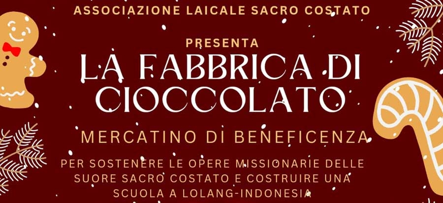 Da “La fabbrica di cioccolato”, un messaggio di solidarietà